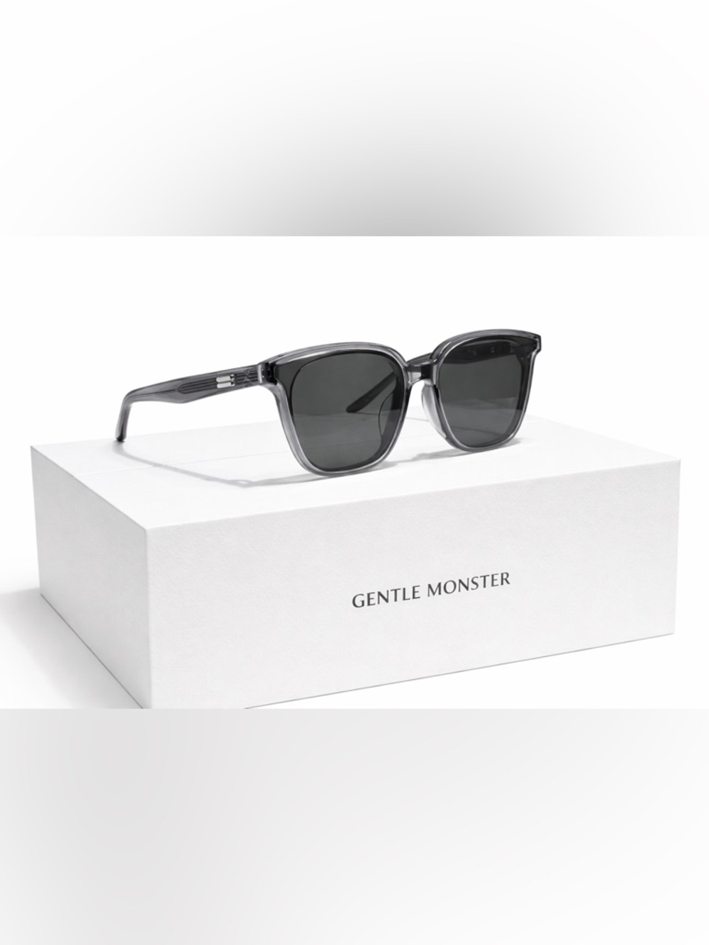 GENTLE MONSTER Smoke Transparent Square Sunglasses